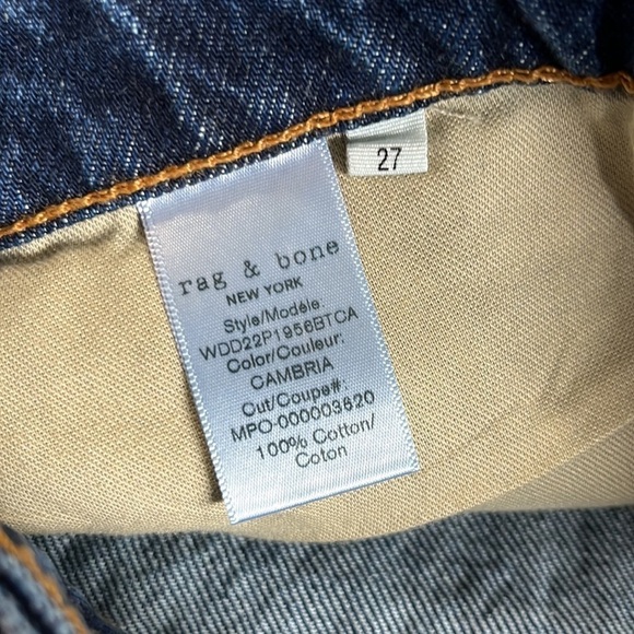 Rag & Bone Cambria Dre Low Rise Short Size 27 NWT - Picture 9 of 15
